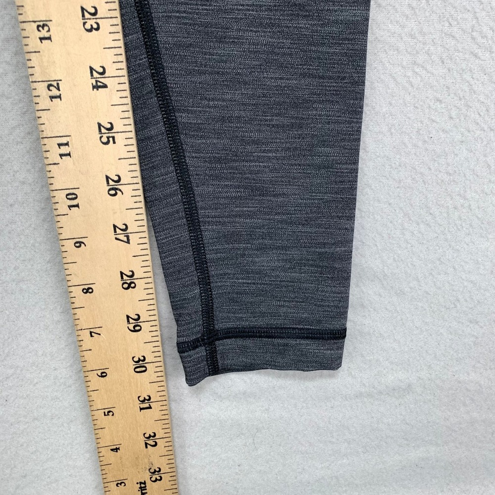 Lululemon Wunder Under High Rise Leggings Womens 8 Gray Full Length Gym Yoga - Picture 8 of 10